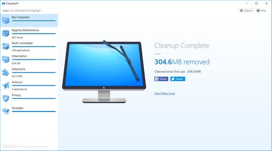 CleanMyPC Crack 2023 + Activation Code Free Download screenshot 1
