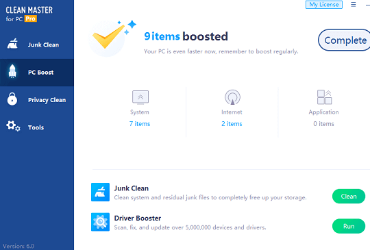 Clean Master Pro 10.0.1 Crack & License Key Download screenshot 1