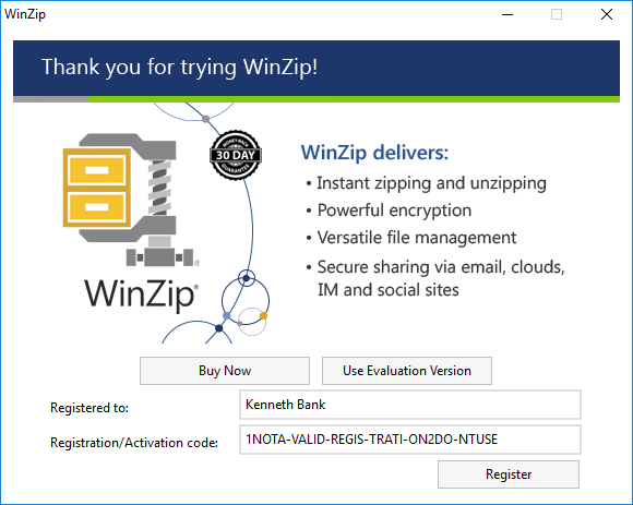 94fbr WinZip Crack Download With Activation Code [2024] screenshot 1