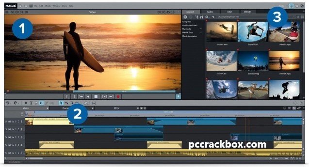 Magix Movie Edit Pro Crack Premium Free Download 2025 screenshot 1