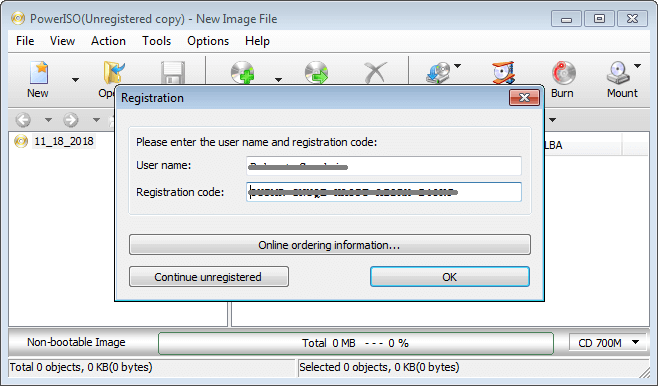 PowerISO Free Download For Window Latest Version 2026 screenshot 1