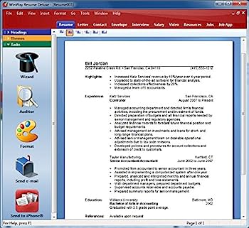 WinWay Resume Deluxe Crack 2024 Download [Latest] screenshot 5