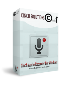 Cinch Audio Recorder 4.0.2 Crack + KeyCode full Version [2021]