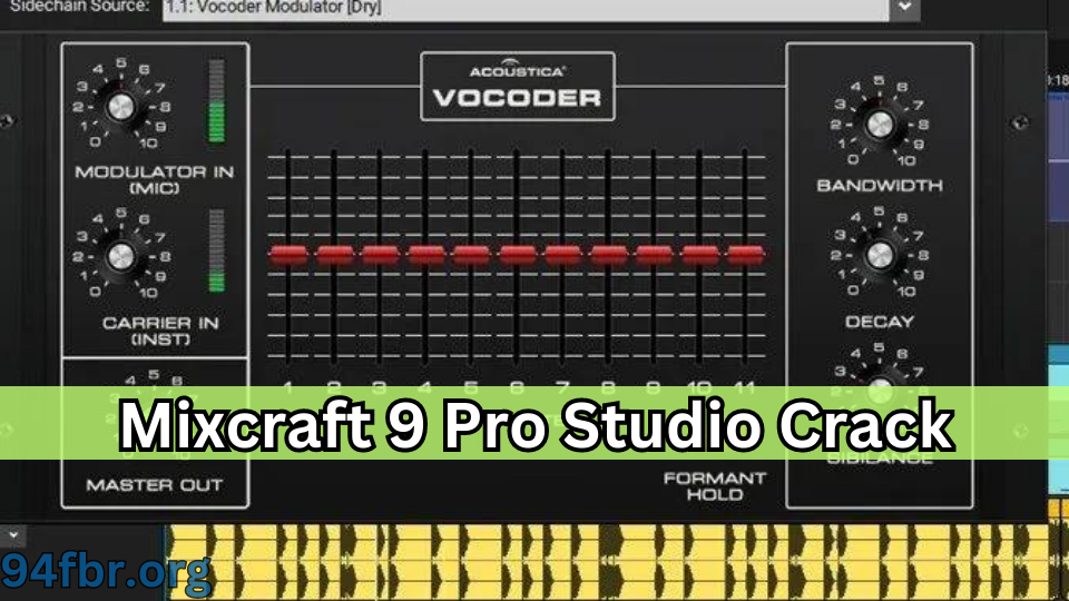 Acoustica Mixcraft 9 Pro Studio Crack Download Latest 2024