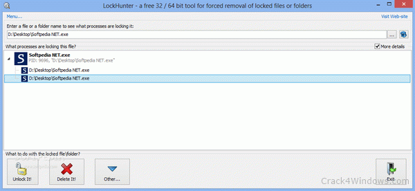 LockHunter Crack 3.4.3 With Serial Key Free Download [2024] screenshot 1