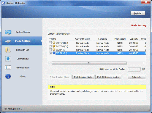 Shadow Defender Crack + Serial Key Download [2024] screenshot 1