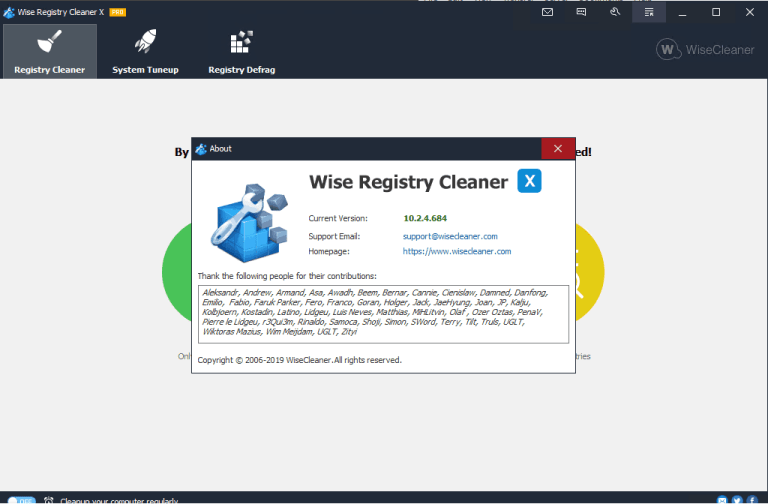 Wise Registry Cleaner Pro 11.4.4 Crack + Keys Latest Update 2024 screenshot 1