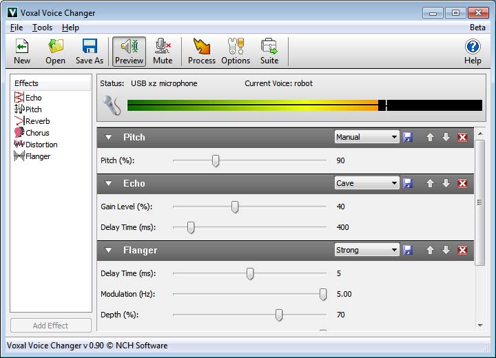 Voxal Voice Changer Crack 94fbr PC Software Download screenshot 4