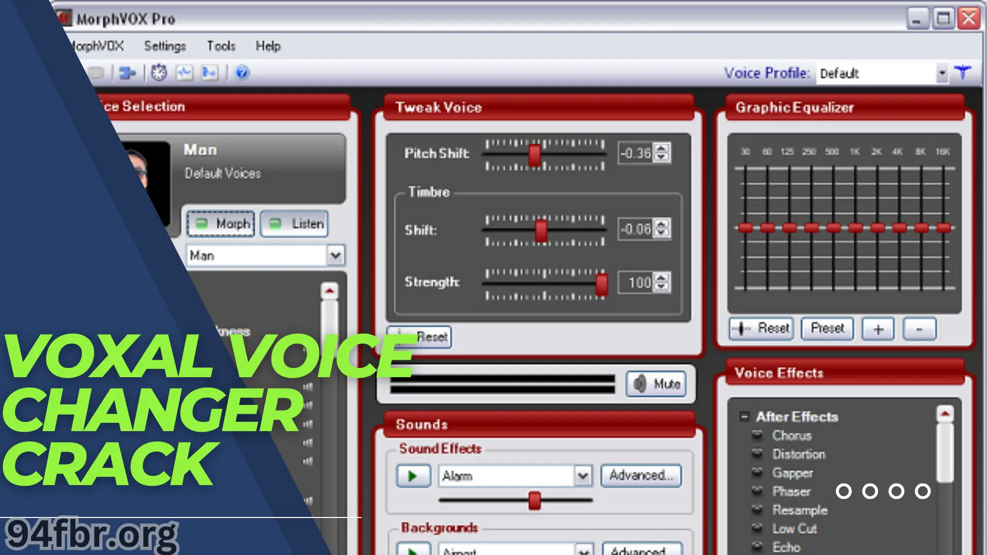 Voxal Voice Changer Crack 94fbr PC Software Download screenshot 5