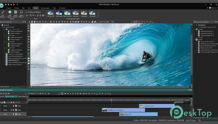 VSDC Video Editor Pro Free Download Full Version 2025 screenshot 1