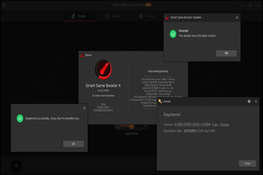 Smart Game Booster Pro Crack With License Key [2025] screenshot 1