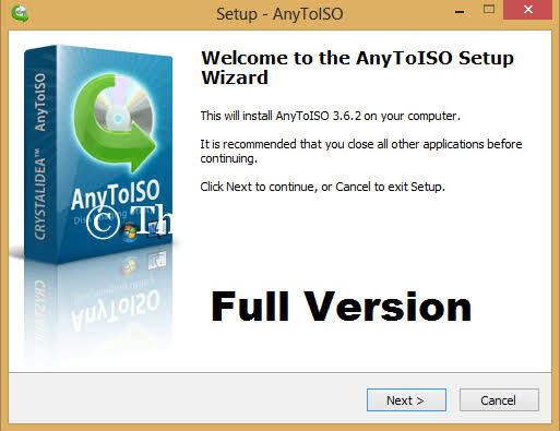 AnyToISO Pro Crack Free Download Full Version Latest [2024] screenshot 1