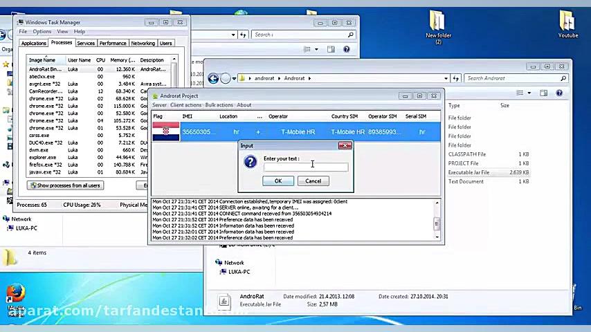 Download AndroRAT for Windows 2026 screenshot 1