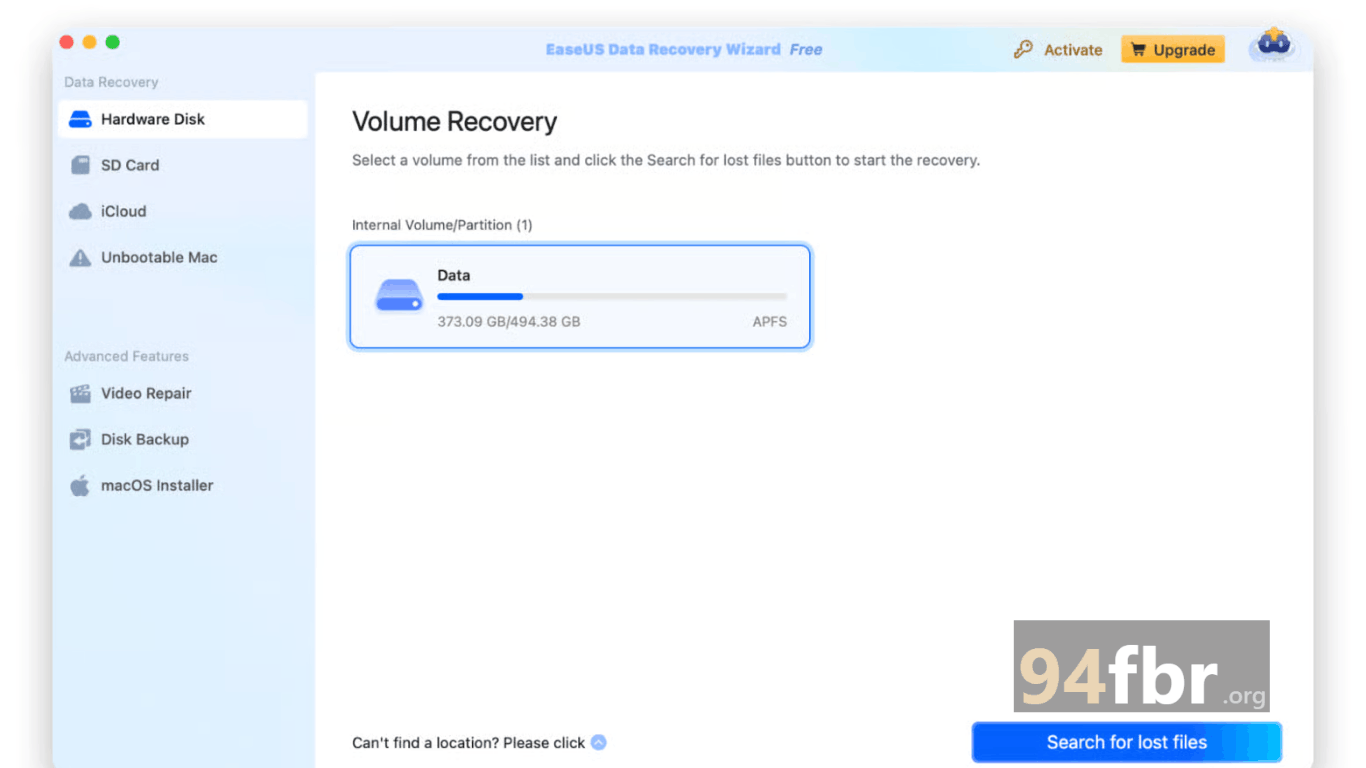 EaseUS Data Recovery Wizard 14.4 for Windows Download screenshot 1