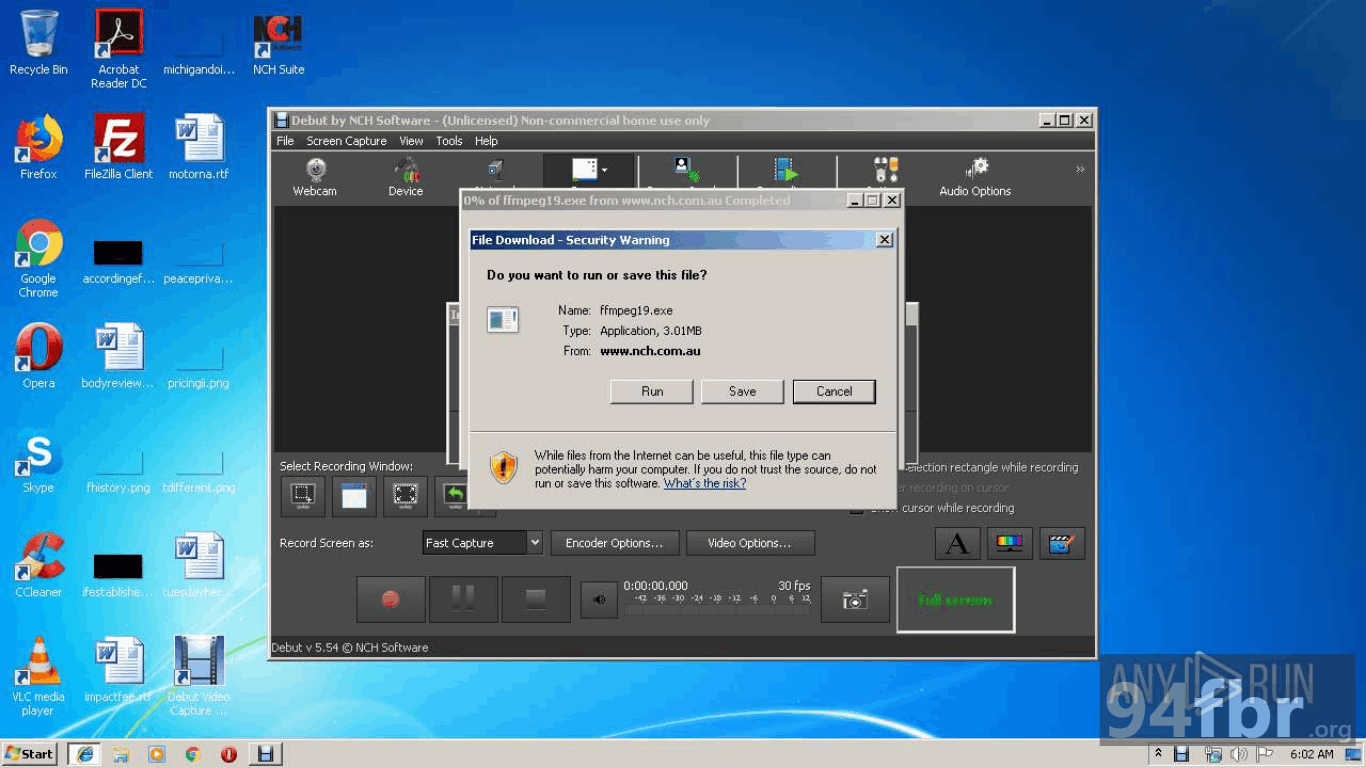 Debut Video Capture for Windows Download | 94FBR screenshot 1