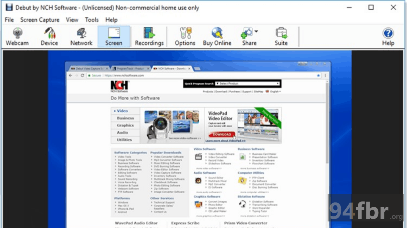 Debut Video Capture for Windows Download | 94FBR screenshot 2