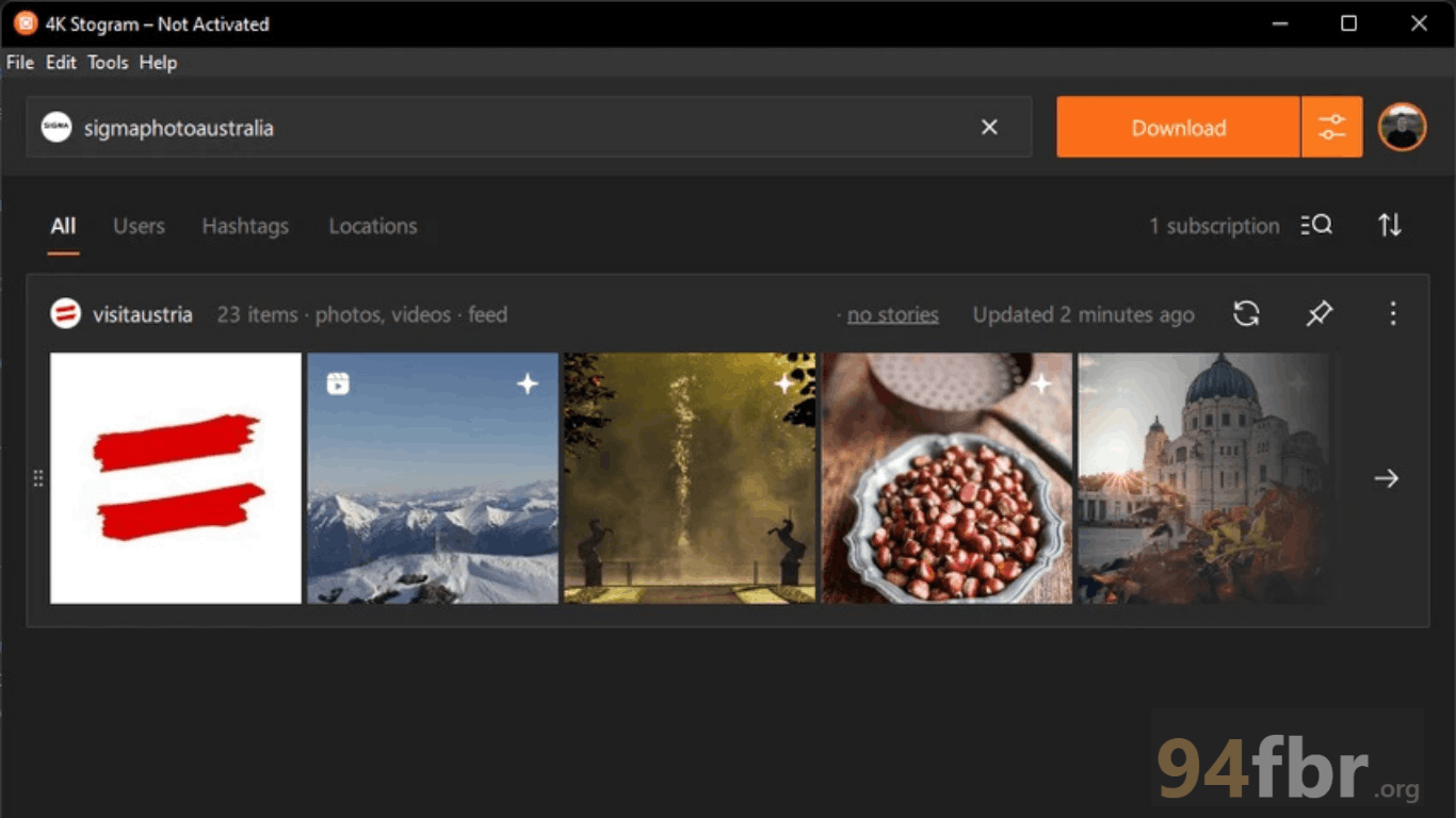 Download 4K Stogram for Windows [2026] screenshot 1
