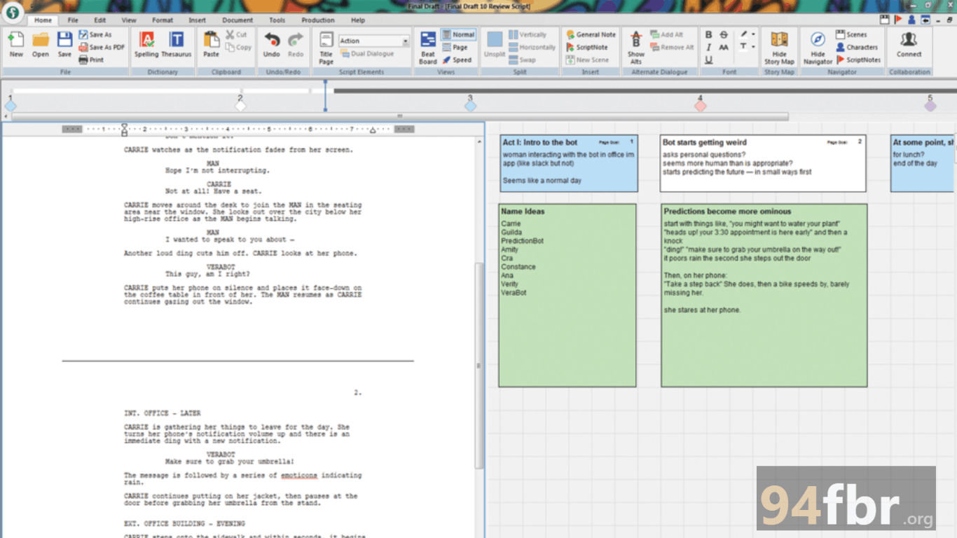 Download Final Draft for Windows (2026) screenshot 1