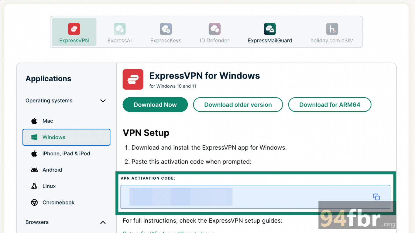 ExpressVPN Download for Windows 2026 | 94FBR screenshot 2