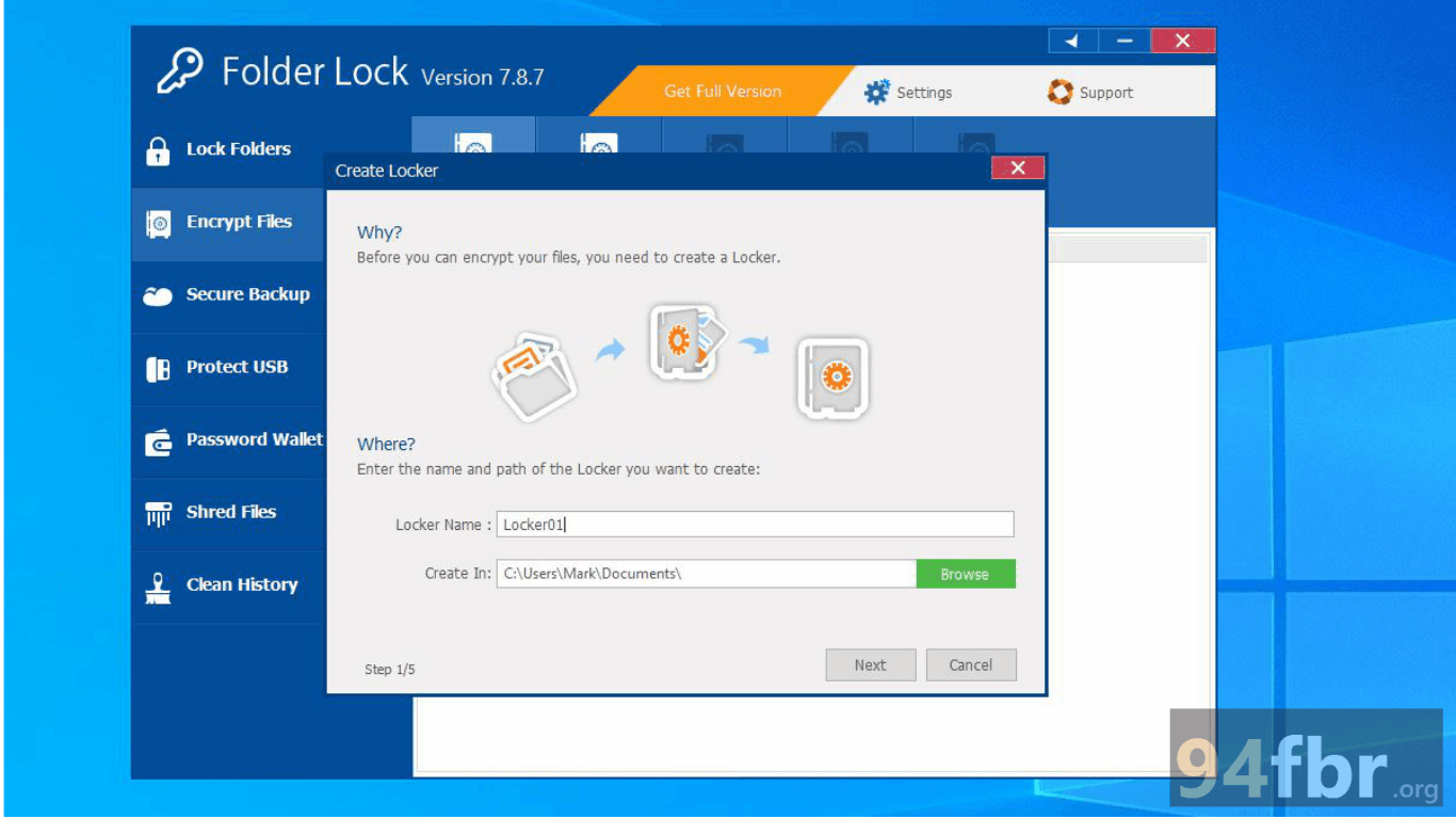 Download Folder Lock 10.1.14 For Windows 2026 screenshot 2