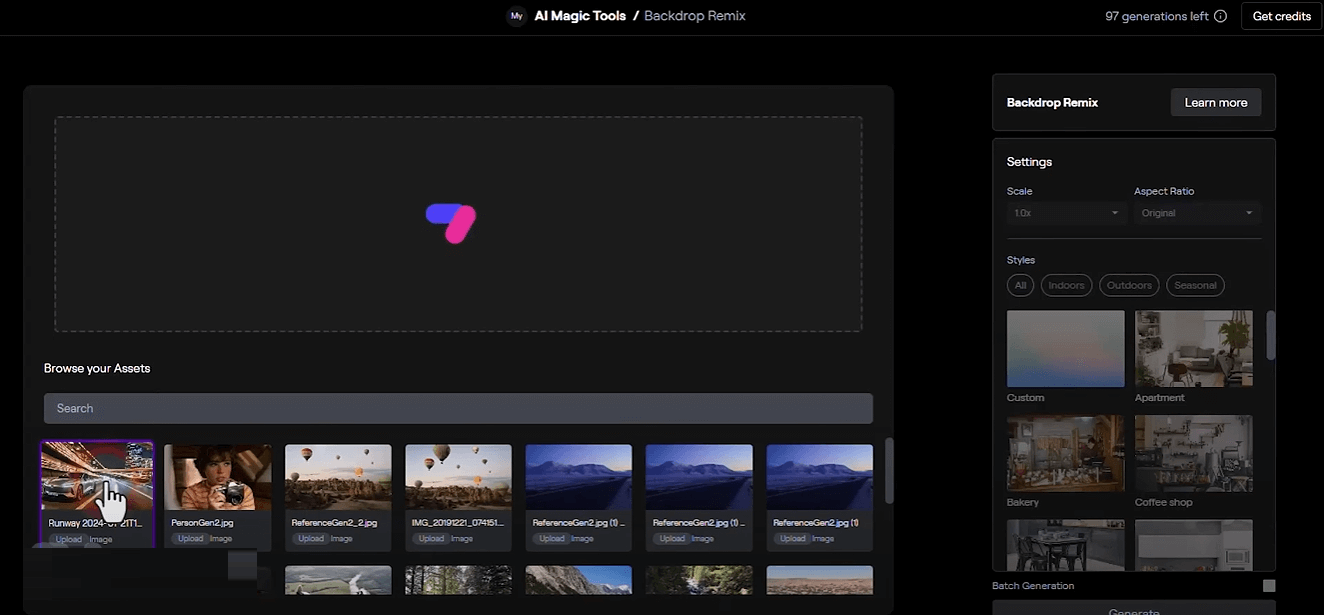 Runway Video Editor AI Free Download For Windows screenshot 1