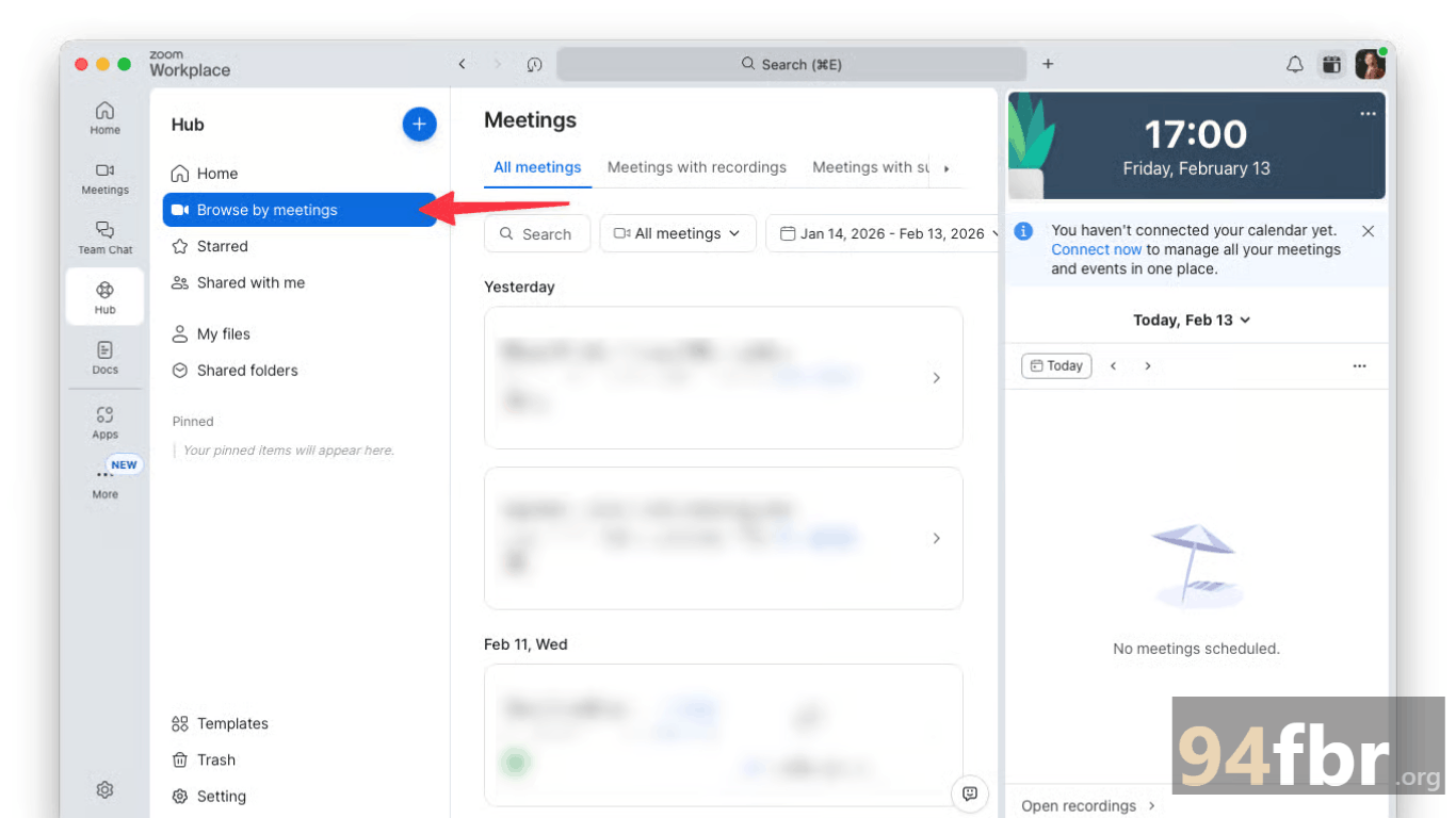 Zoom Cloud Meetings app for Windows Download | 94FBR screenshot 1