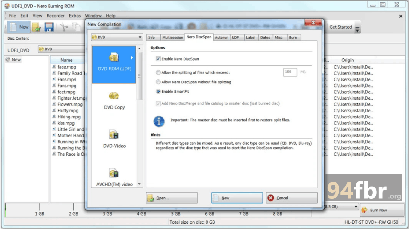 Download Nero Burning ROM for Windows | 94FBR screenshot 1